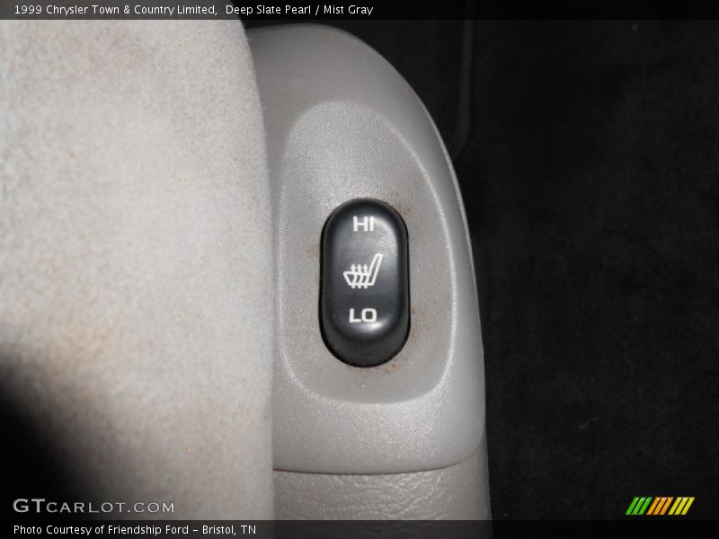 Deep Slate Pearl / Mist Gray 1999 Chrysler Town & Country Limited