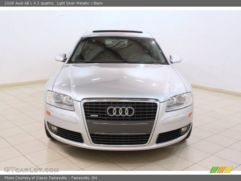 Light Silver Metallic / Black 2006 Audi A8 L 4.2 quattro