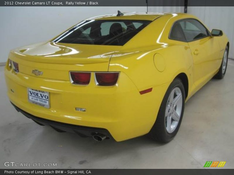 Rally Yellow / Black 2012 Chevrolet Camaro LT Coupe