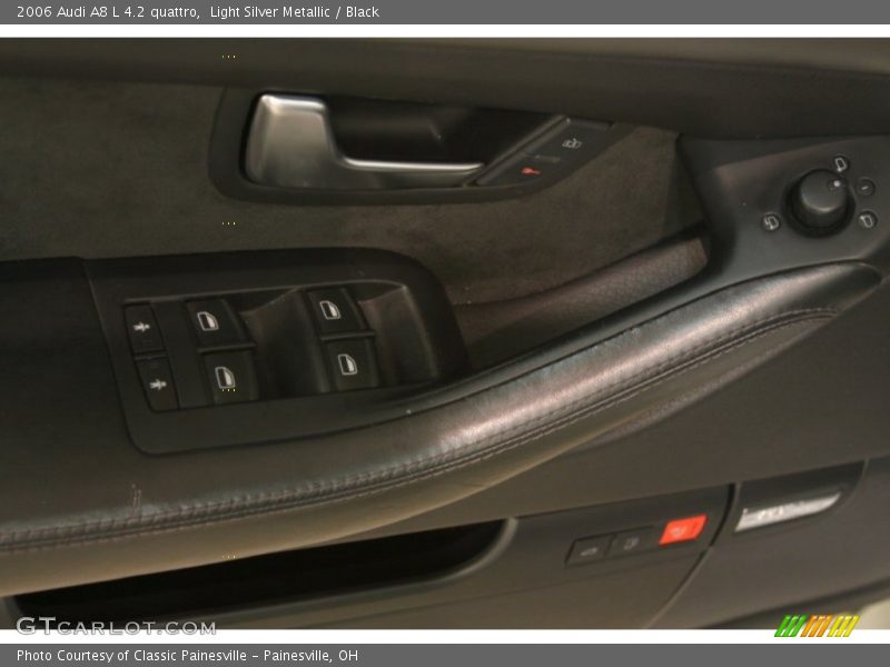 Light Silver Metallic / Black 2006 Audi A8 L 4.2 quattro