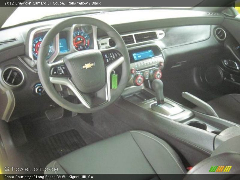 Rally Yellow / Black 2012 Chevrolet Camaro LT Coupe