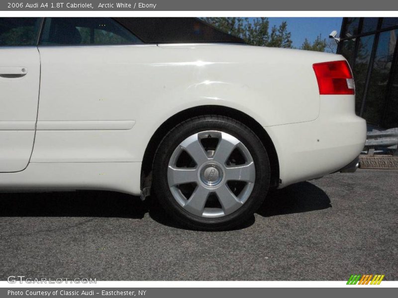 Arctic White / Ebony 2006 Audi A4 1.8T Cabriolet