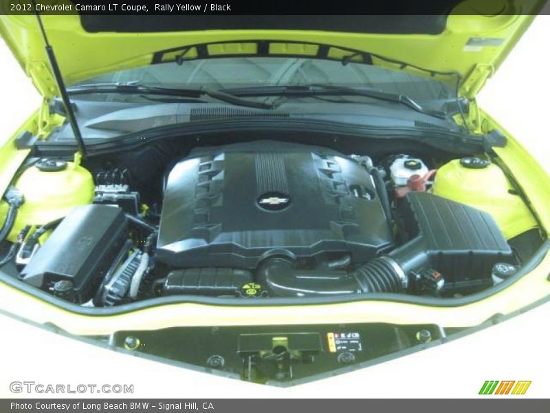 Rally Yellow / Black 2012 Chevrolet Camaro LT Coupe