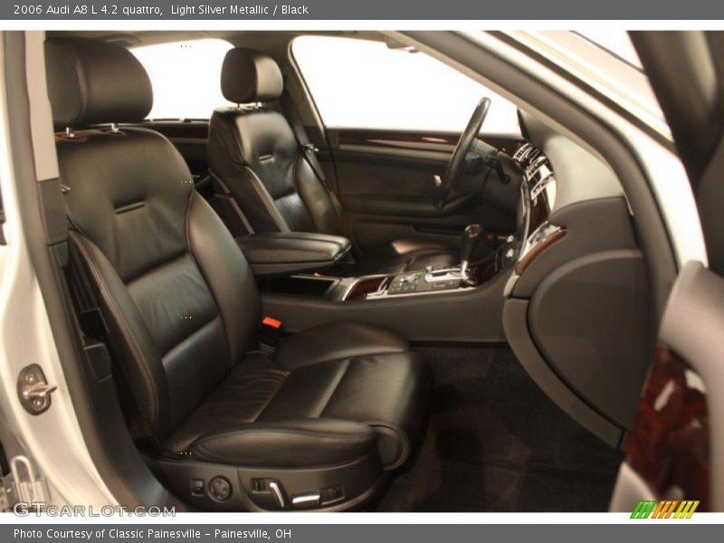 Light Silver Metallic / Black 2006 Audi A8 L 4.2 quattro