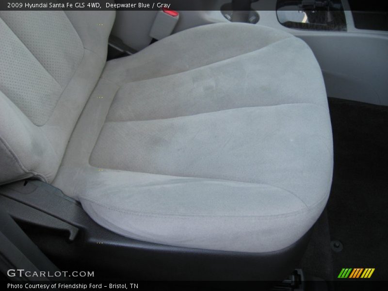 Deepwater Blue / Gray 2009 Hyundai Santa Fe GLS 4WD