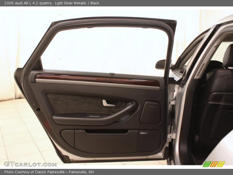 Light Silver Metallic / Black 2006 Audi A8 L 4.2 quattro