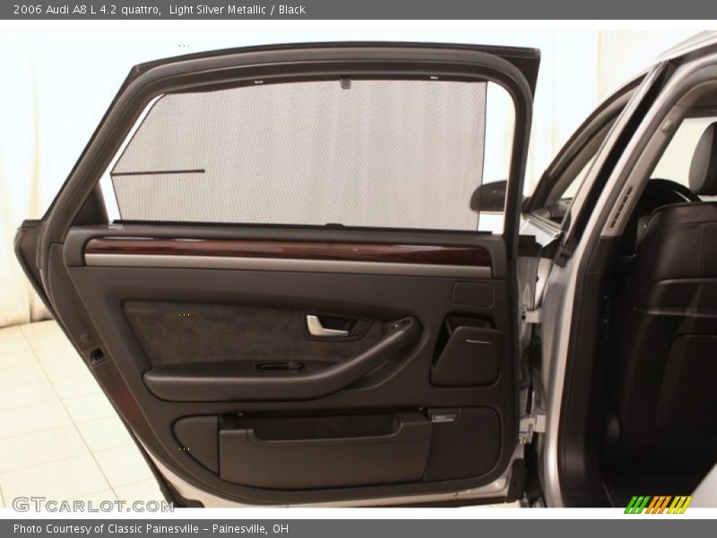 Light Silver Metallic / Black 2006 Audi A8 L 4.2 quattro