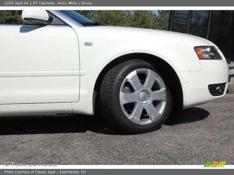 Arctic White / Ebony 2006 Audi A4 1.8T Cabriolet