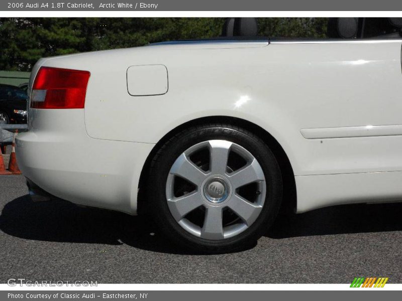 Arctic White / Ebony 2006 Audi A4 1.8T Cabriolet