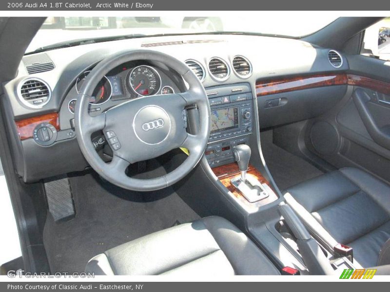 Arctic White / Ebony 2006 Audi A4 1.8T Cabriolet