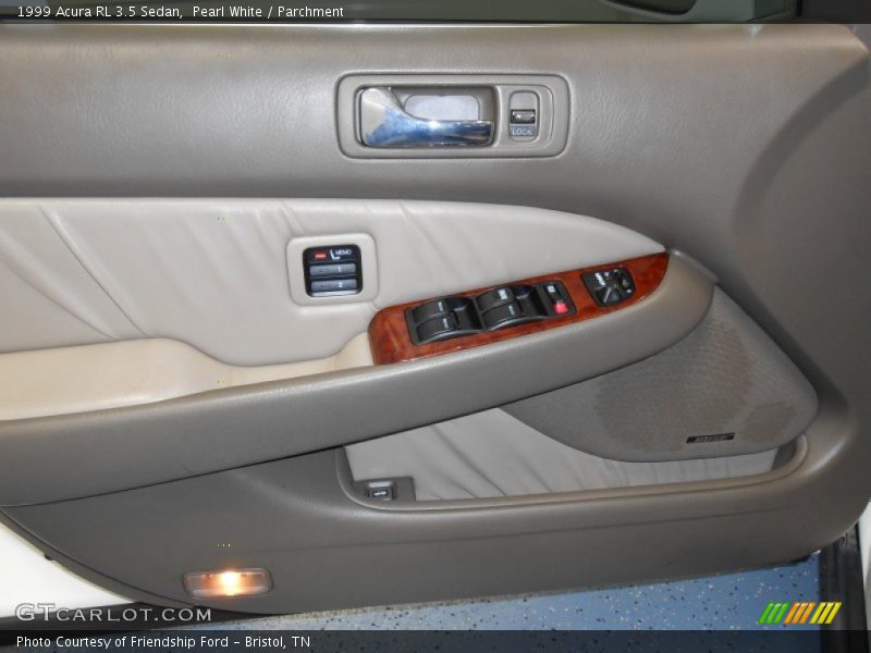 Pearl White / Parchment 1999 Acura RL 3.5 Sedan