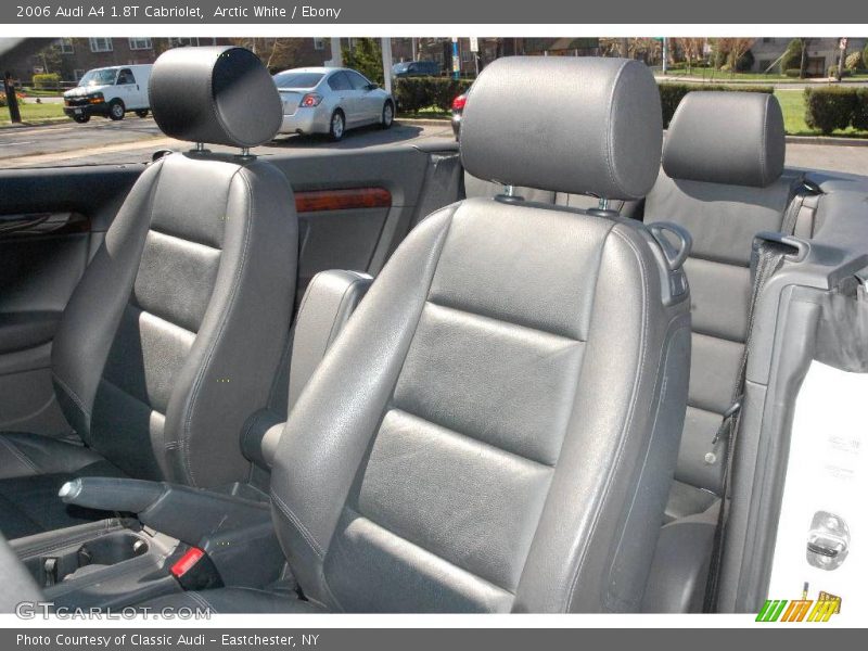 Arctic White / Ebony 2006 Audi A4 1.8T Cabriolet