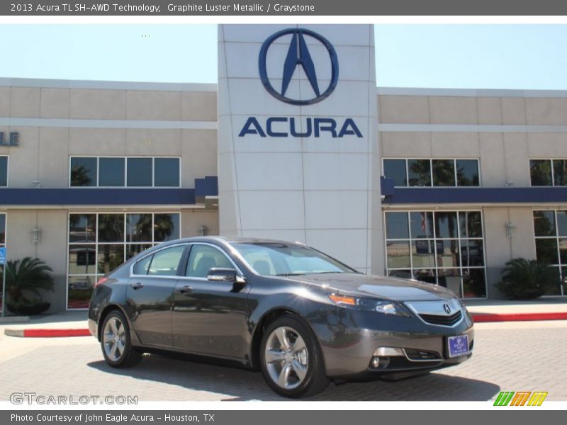 Graphite Luster Metallic / Graystone 2013 Acura TL SH-AWD Technology