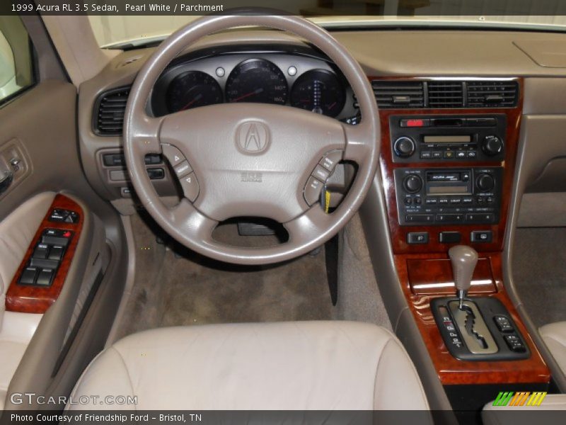 Dashboard of 1999 RL 3.5 Sedan