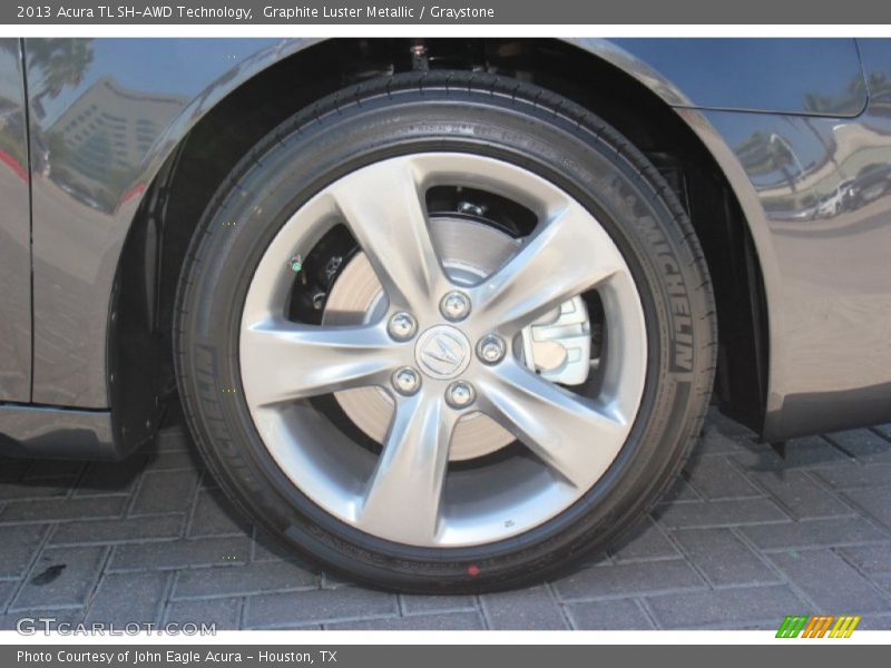 Graphite Luster Metallic / Graystone 2013 Acura TL SH-AWD Technology
