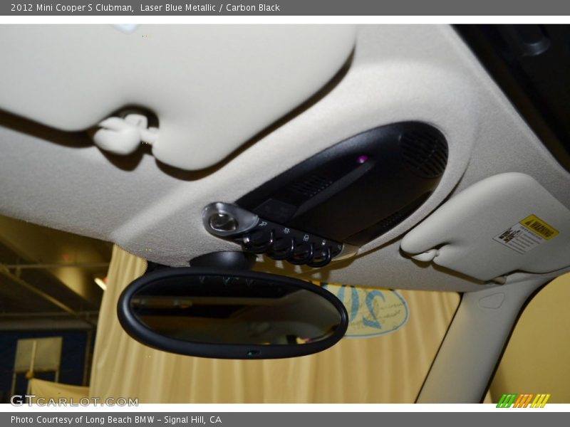 Laser Blue Metallic / Carbon Black 2012 Mini Cooper S Clubman