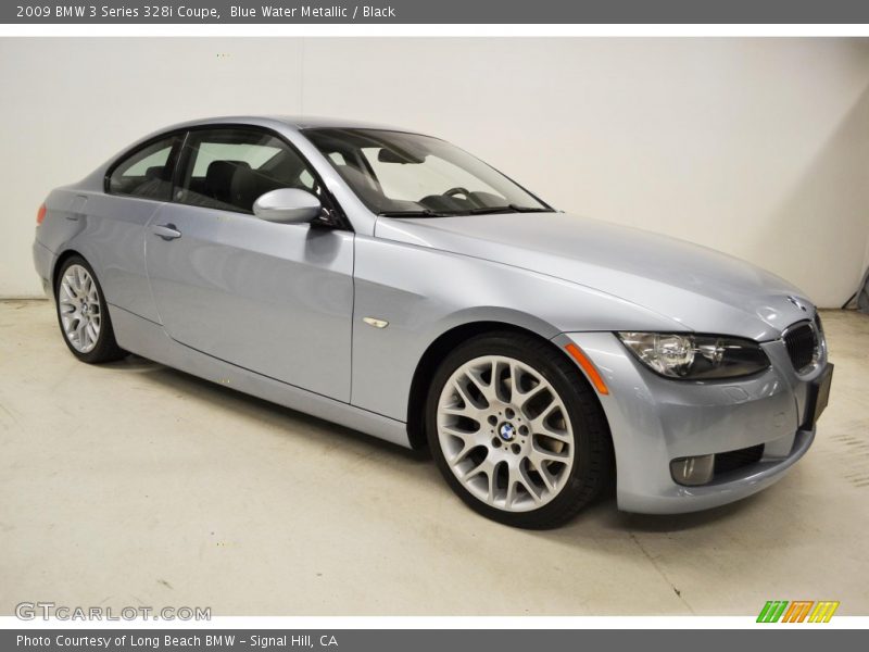 Blue Water Metallic / Black 2009 BMW 3 Series 328i Coupe