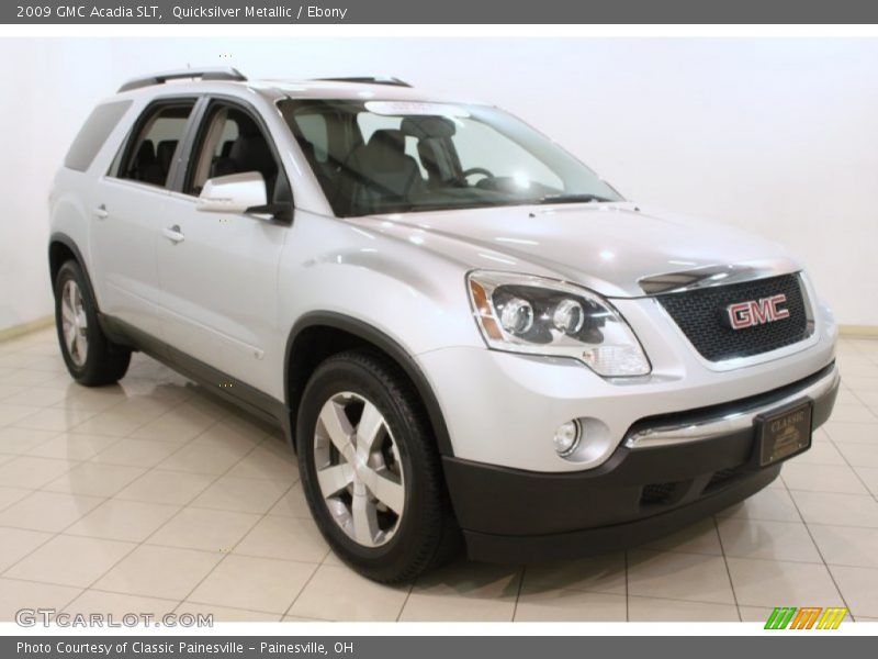 Quicksilver Metallic / Ebony 2009 GMC Acadia SLT