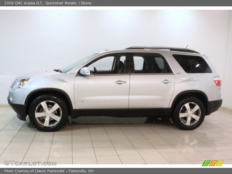 Quicksilver Metallic / Ebony 2009 GMC Acadia SLT