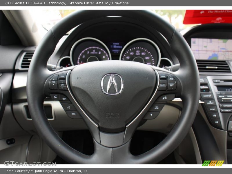 Graphite Luster Metallic / Graystone 2013 Acura TL SH-AWD Technology