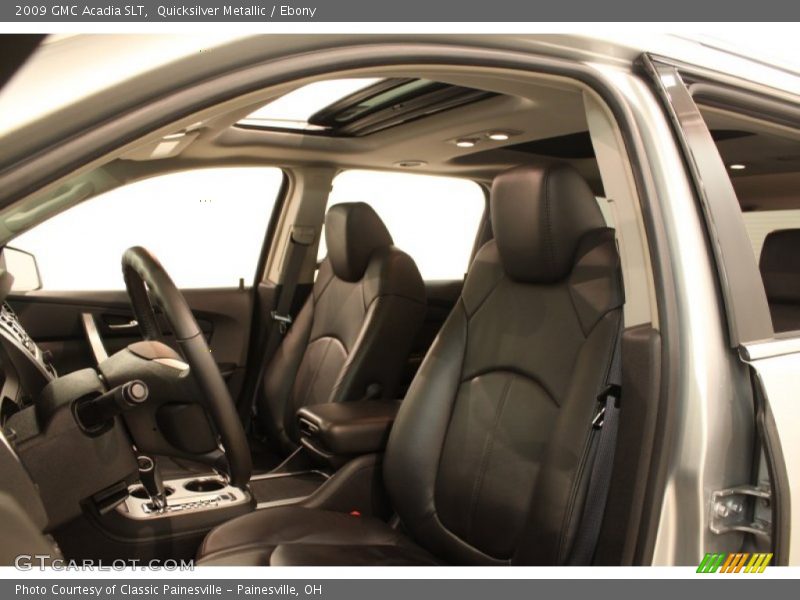 Quicksilver Metallic / Ebony 2009 GMC Acadia SLT
