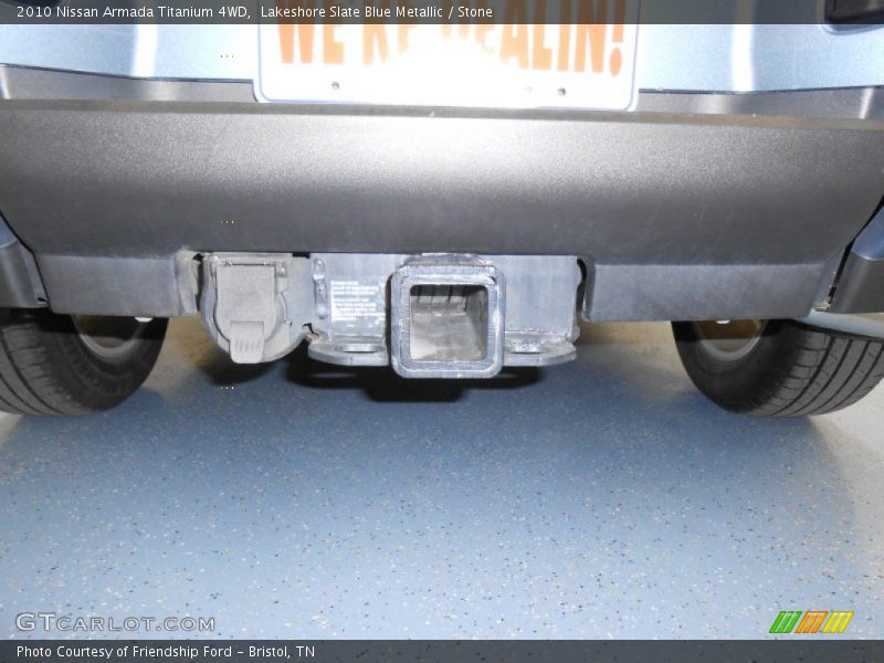 Lakeshore Slate Blue Metallic / Stone 2010 Nissan Armada Titanium 4WD