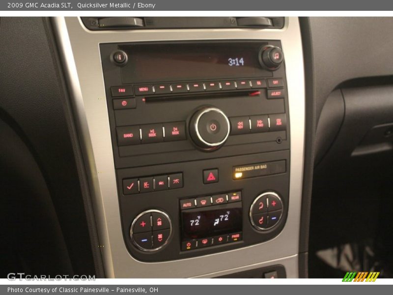 Quicksilver Metallic / Ebony 2009 GMC Acadia SLT