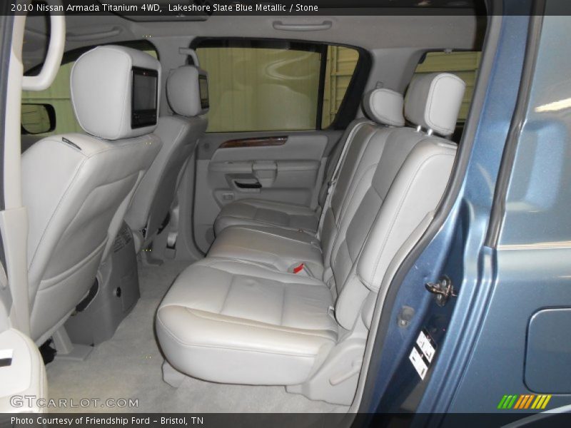 Lakeshore Slate Blue Metallic / Stone 2010 Nissan Armada Titanium 4WD