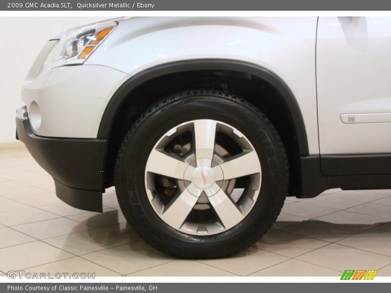 Quicksilver Metallic / Ebony 2009 GMC Acadia SLT