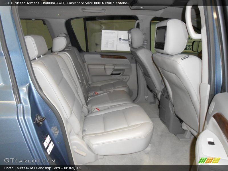 Lakeshore Slate Blue Metallic / Stone 2010 Nissan Armada Titanium 4WD