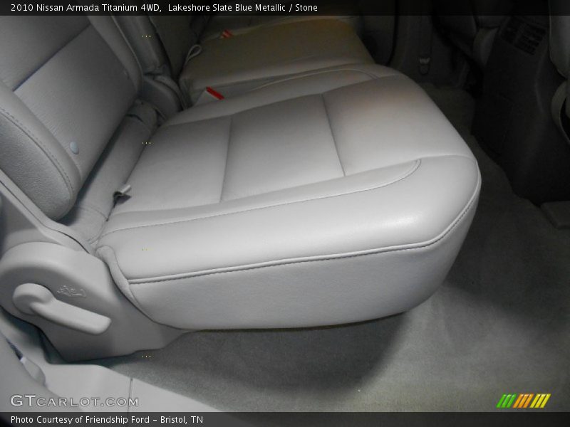 Lakeshore Slate Blue Metallic / Stone 2010 Nissan Armada Titanium 4WD