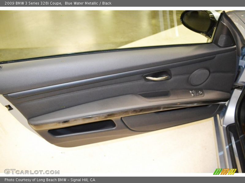 Blue Water Metallic / Black 2009 BMW 3 Series 328i Coupe