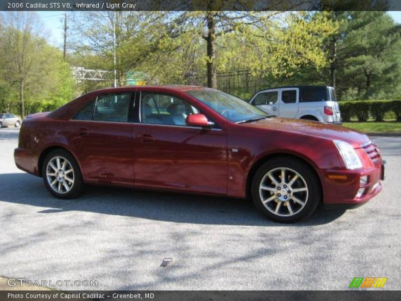 Infrared / Light Gray 2006 Cadillac STS V8