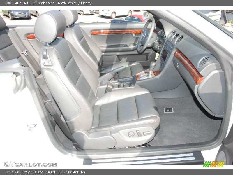 Arctic White / Ebony 2006 Audi A4 1.8T Cabriolet