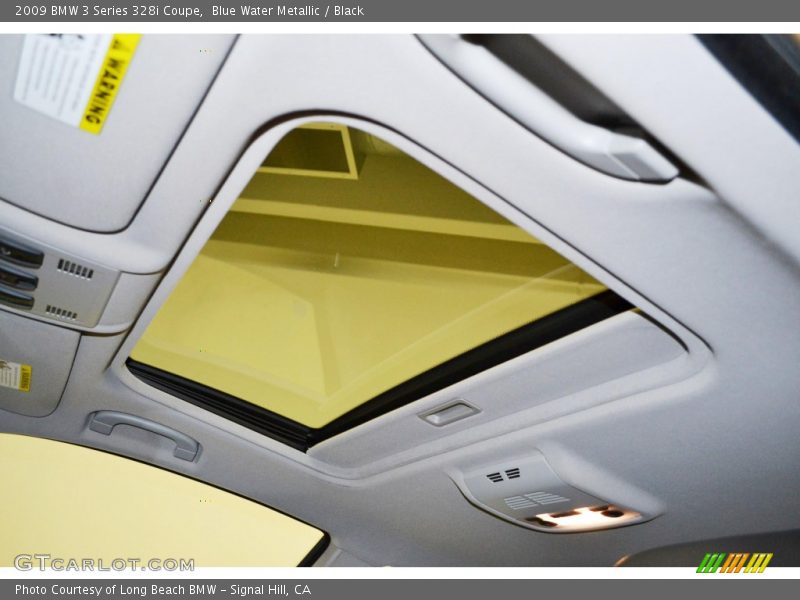 Blue Water Metallic / Black 2009 BMW 3 Series 328i Coupe