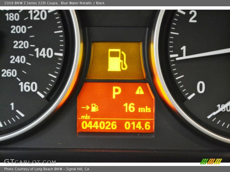 Blue Water Metallic / Black 2009 BMW 3 Series 328i Coupe