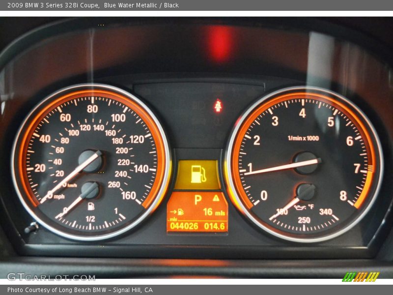 Blue Water Metallic / Black 2009 BMW 3 Series 328i Coupe
