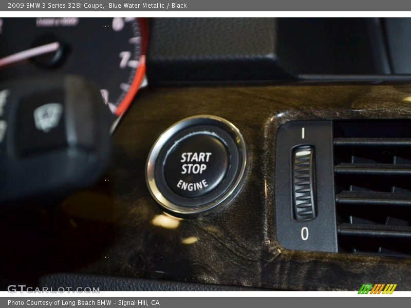 Blue Water Metallic / Black 2009 BMW 3 Series 328i Coupe