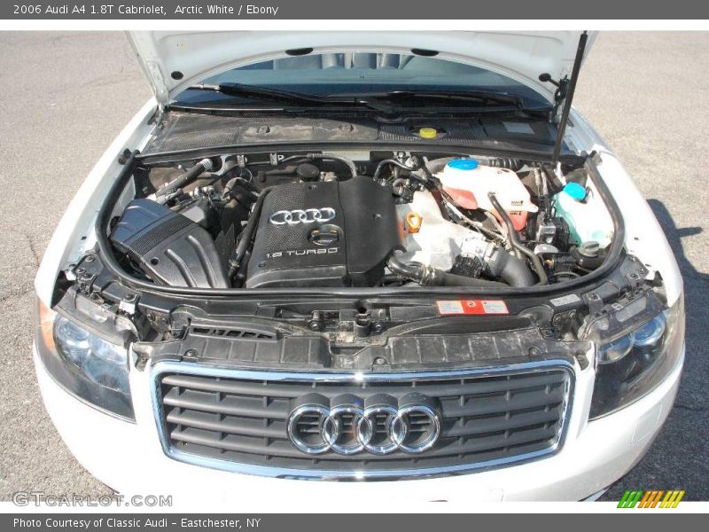 Arctic White / Ebony 2006 Audi A4 1.8T Cabriolet