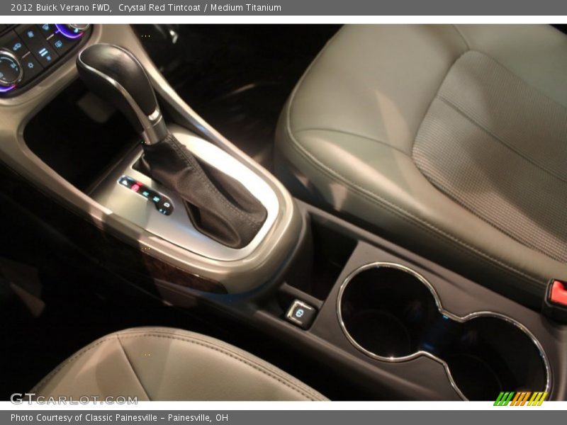 Crystal Red Tintcoat / Medium Titanium 2012 Buick Verano FWD
