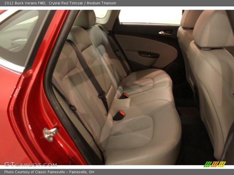 Crystal Red Tintcoat / Medium Titanium 2012 Buick Verano FWD