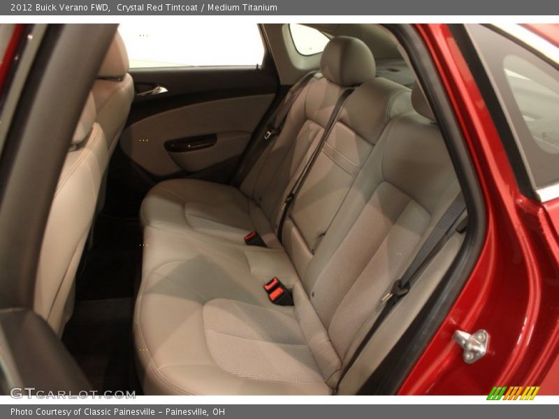 Crystal Red Tintcoat / Medium Titanium 2012 Buick Verano FWD