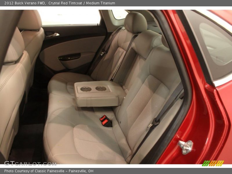 Crystal Red Tintcoat / Medium Titanium 2012 Buick Verano FWD