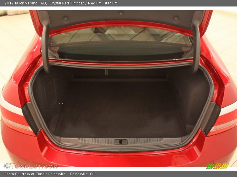 Crystal Red Tintcoat / Medium Titanium 2012 Buick Verano FWD