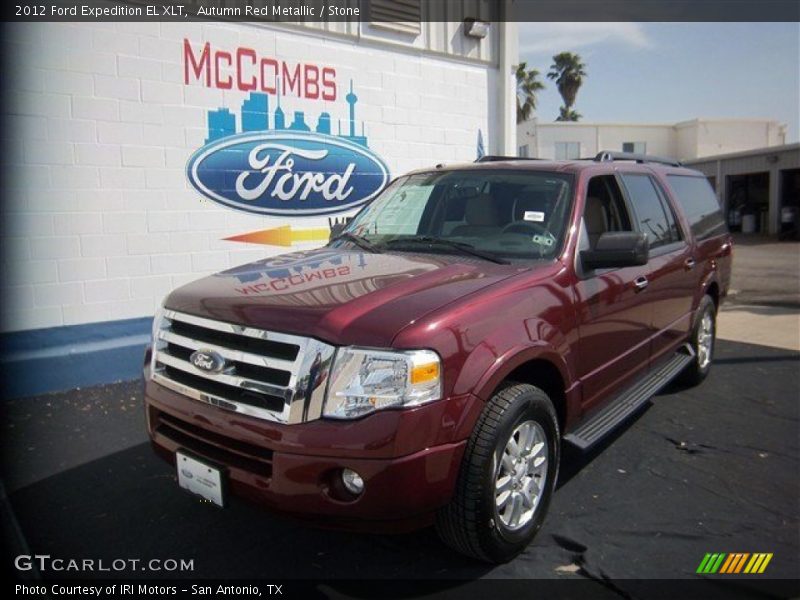 Autumn Red Metallic / Stone 2012 Ford Expedition EL XLT