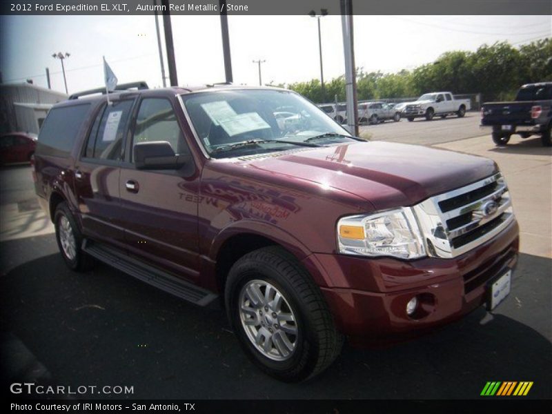 Autumn Red Metallic / Stone 2012 Ford Expedition EL XLT