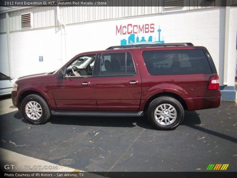 Autumn Red Metallic / Stone 2012 Ford Expedition EL XLT