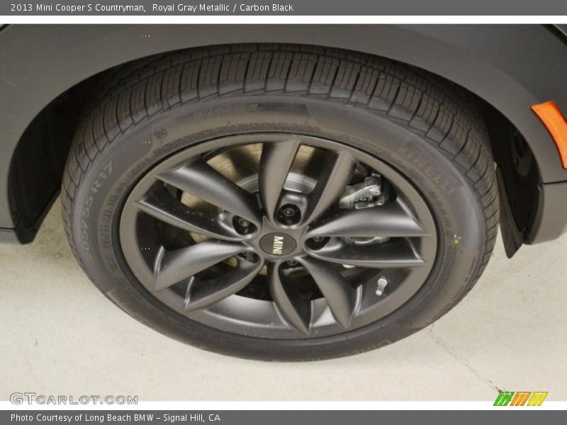 Royal Gray Metallic / Carbon Black 2013 Mini Cooper S Countryman