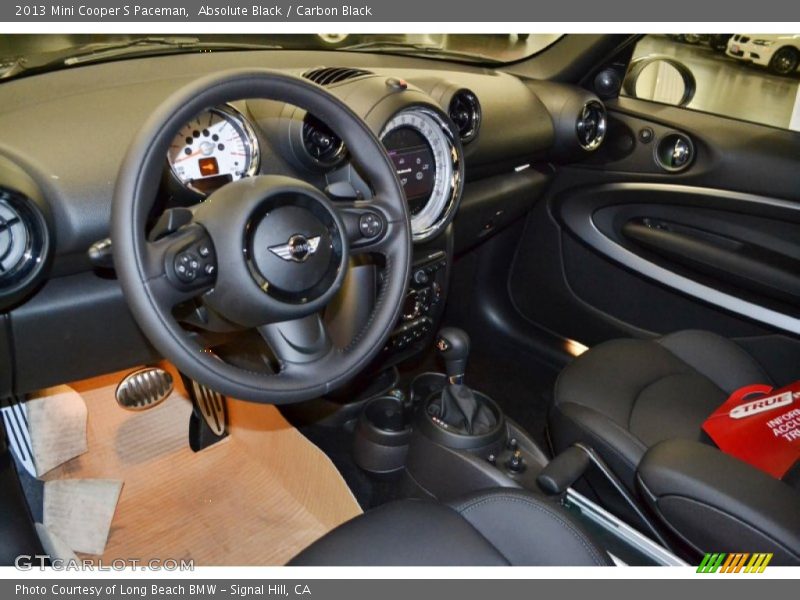  2013 Cooper S Paceman Carbon Black Interior