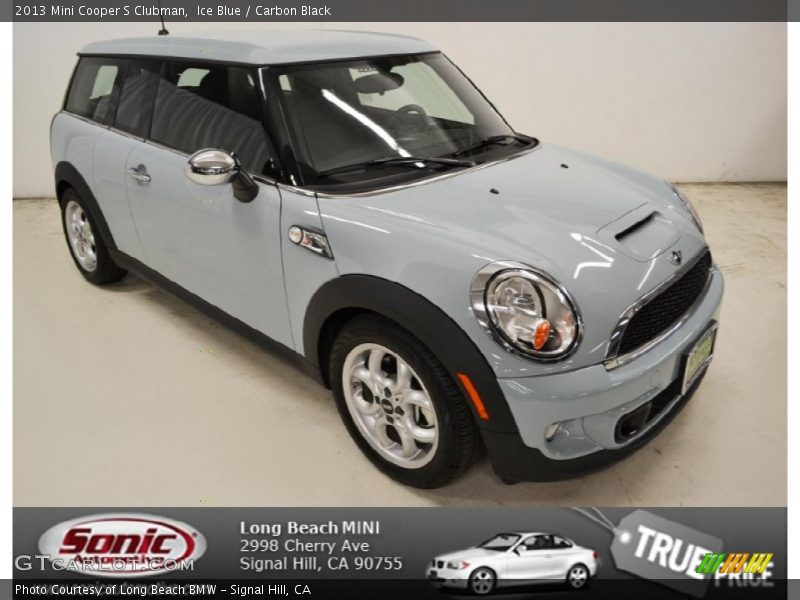 Ice Blue / Carbon Black 2013 Mini Cooper S Clubman